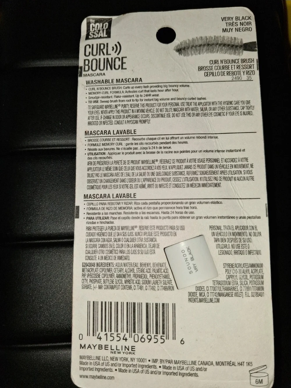 Curl Bounce Mascara - Maybelline
